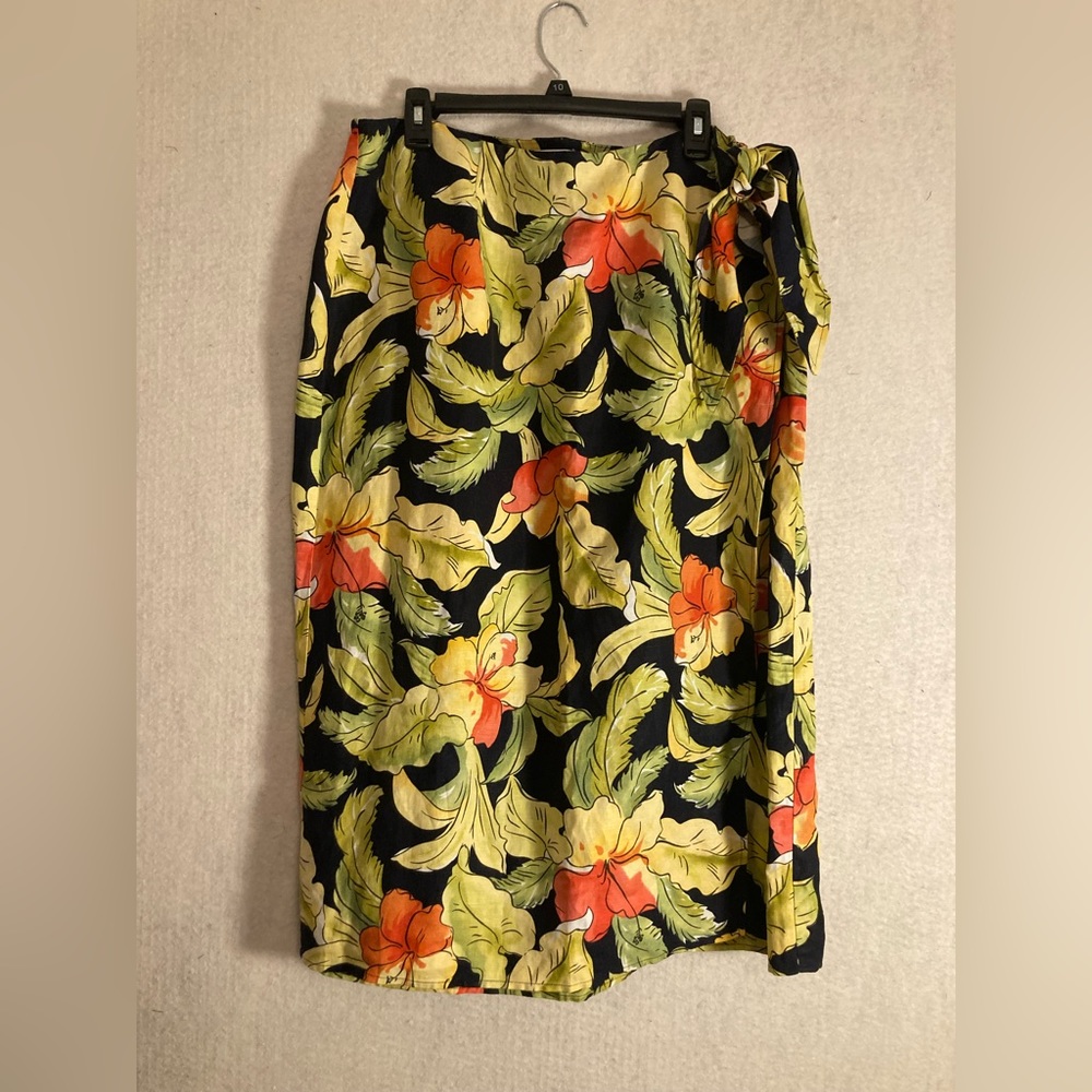 Talbot 18W Petite Wrap Skirt